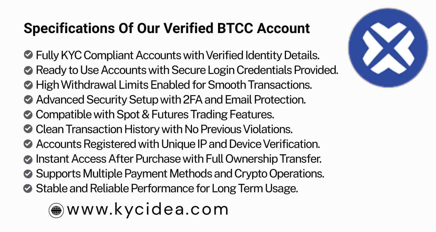 Buy Verified BTCC Accounts