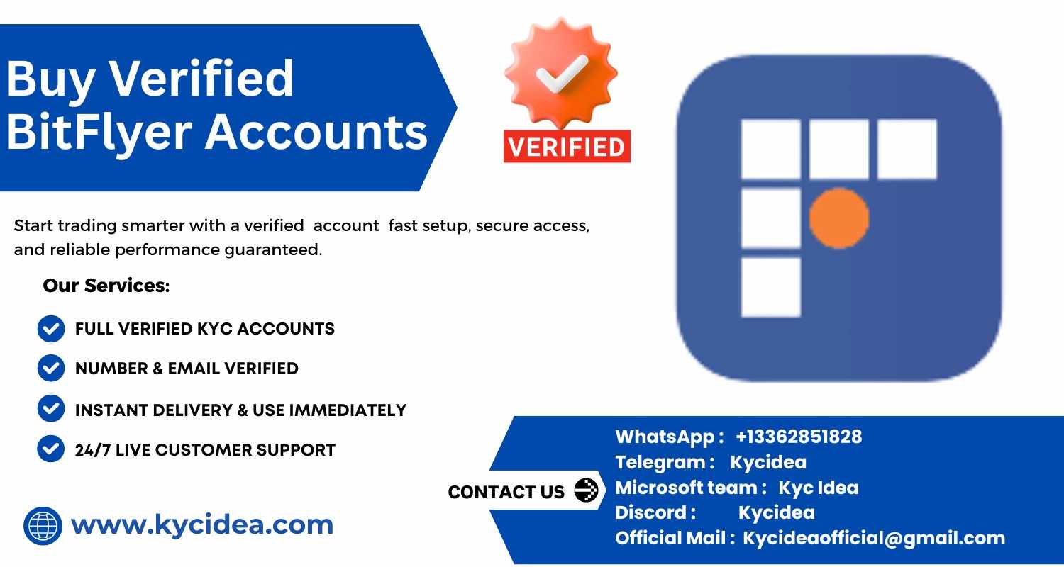 Buy Verified BitFlyer Accounts