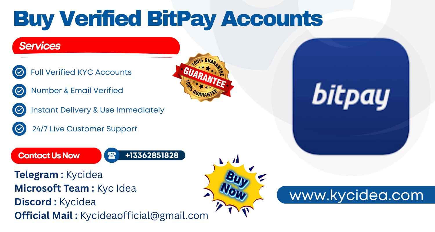 Buy Verified BitPay Accounts