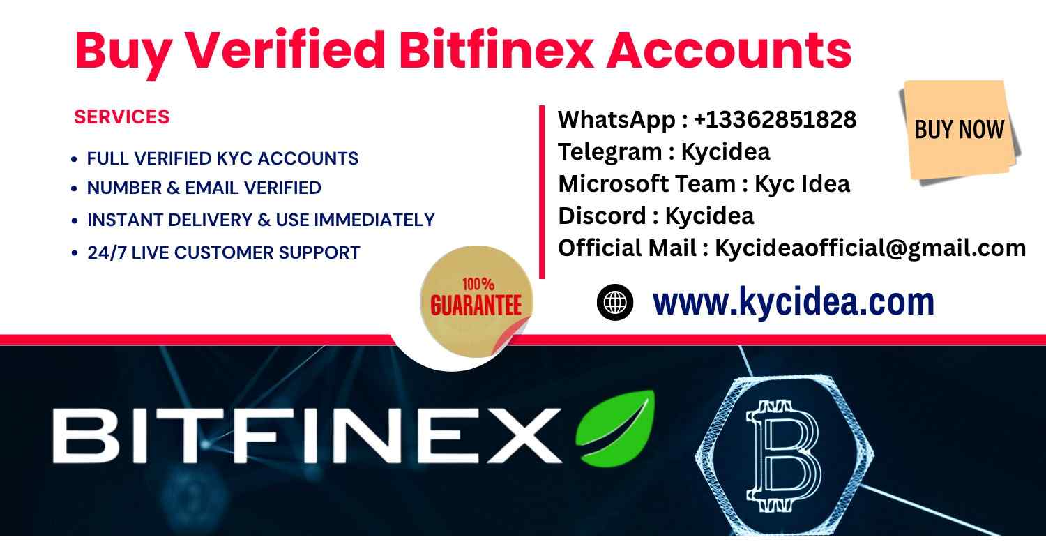 Buy Verified Bitfinex Accounts