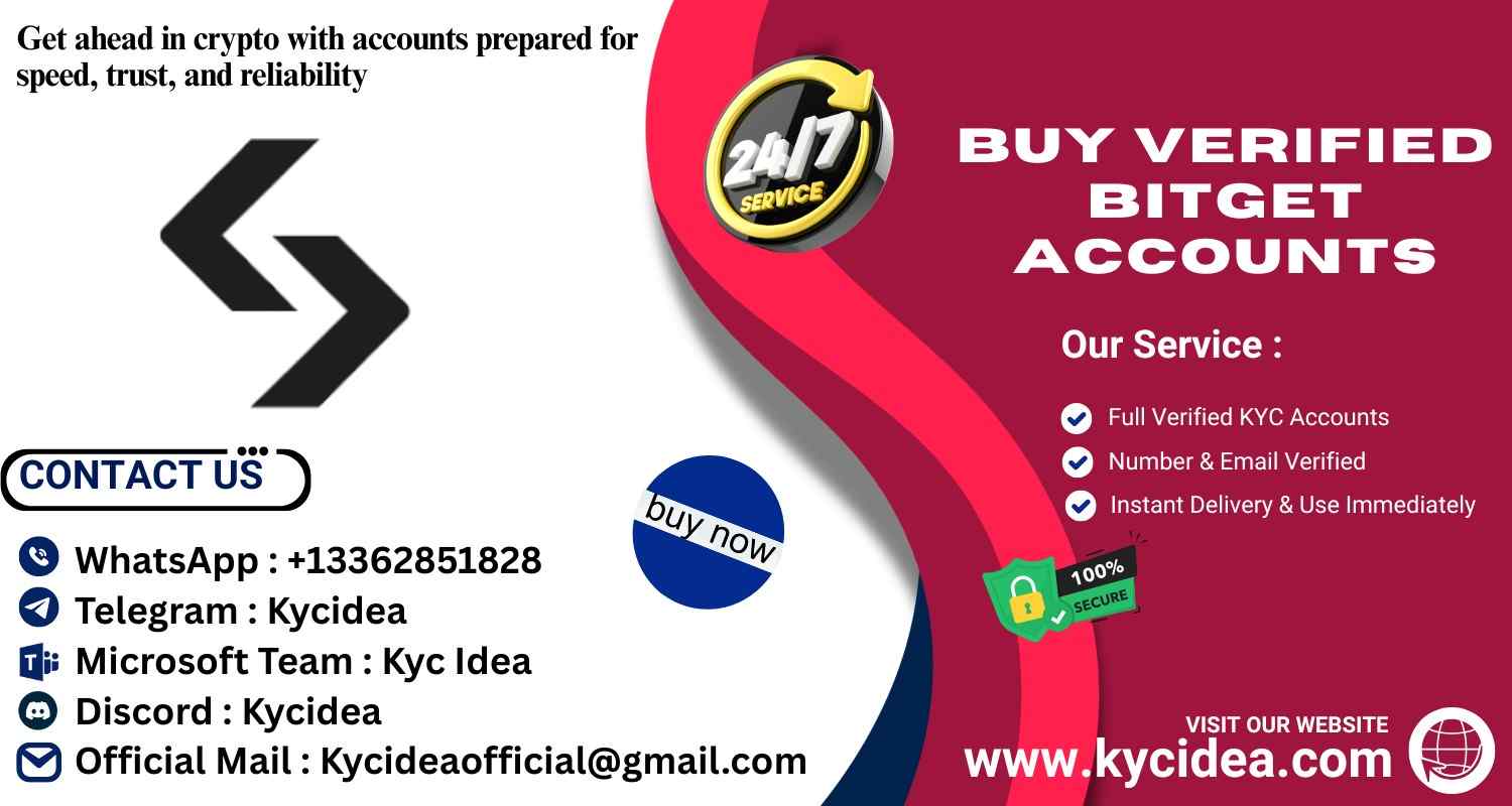 Buy Verified Bitget Accounts