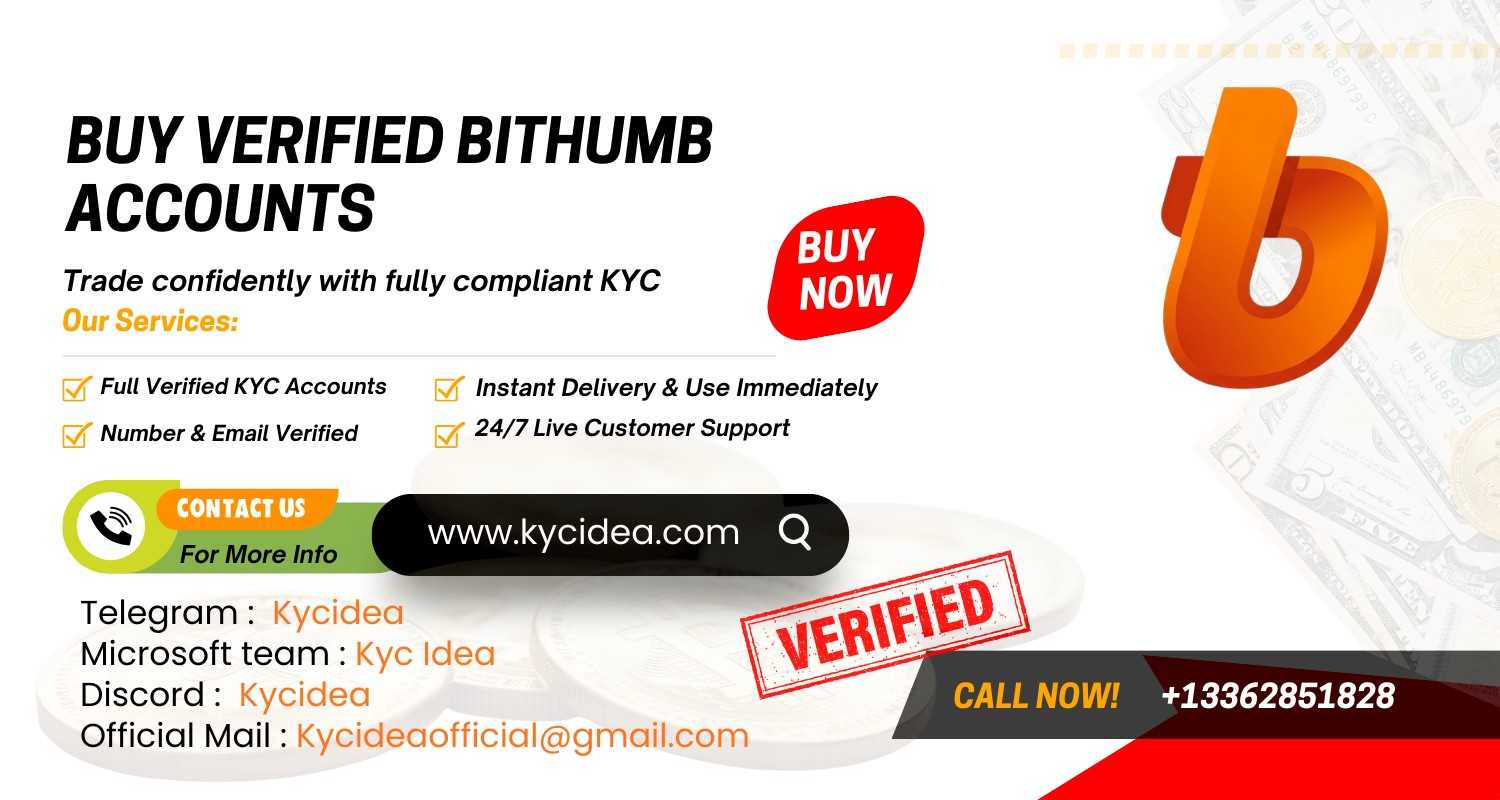 Buy Verified Bithumb Accounts