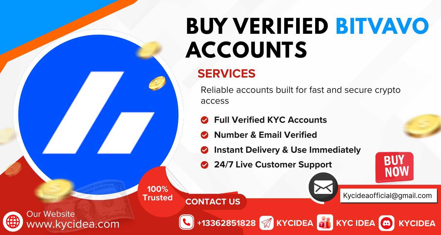 Buy Verified Bitvavo Accounts