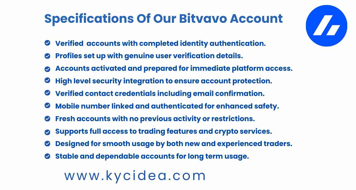 Buy Verified Bitvavo Accounts