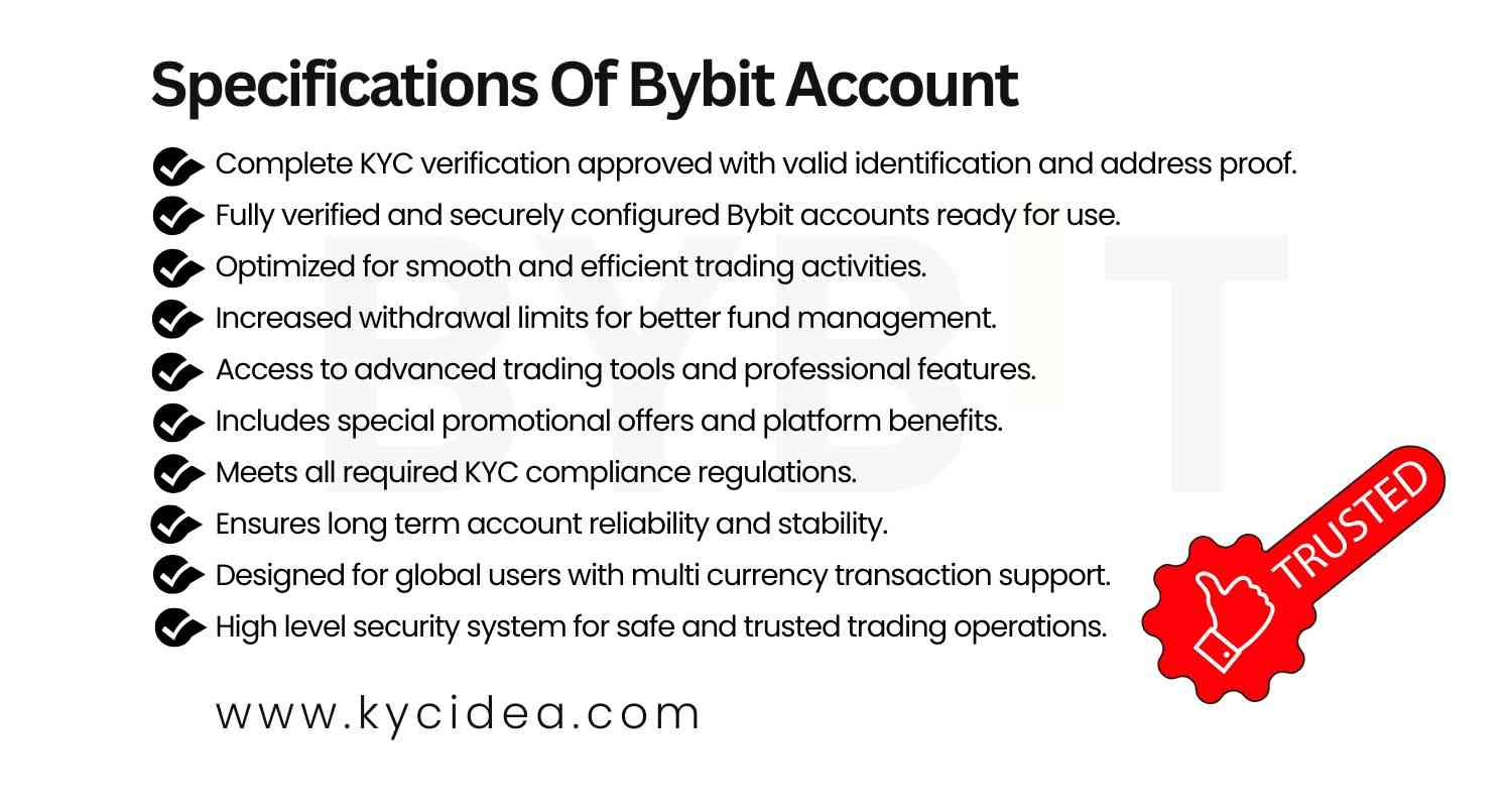 Buy Verified Bybit Accounts