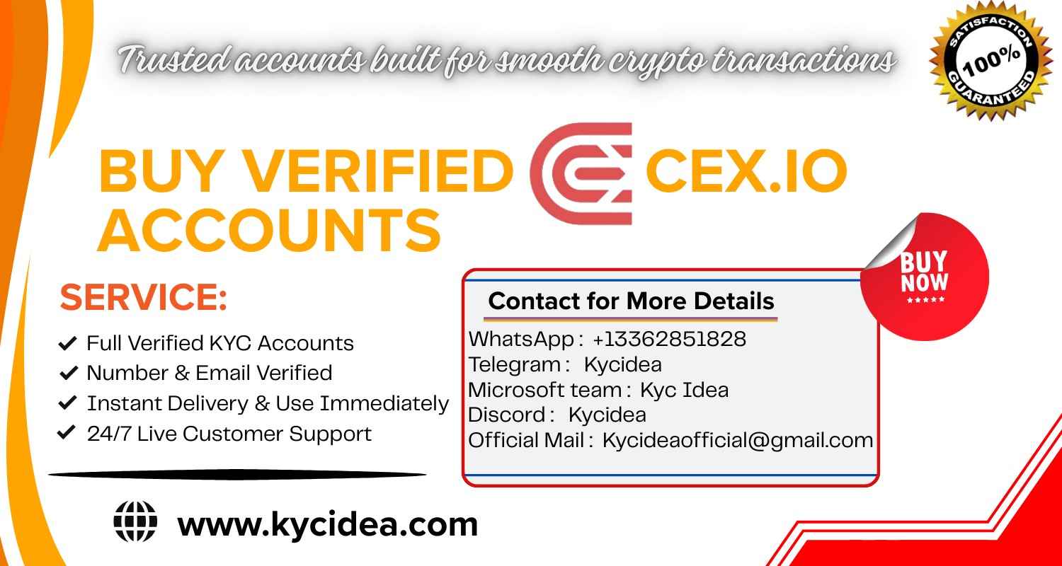 Buy Verified CEX.IO Accounts