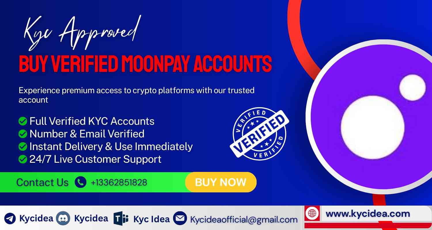Buy Verified MoonPay Accounts
