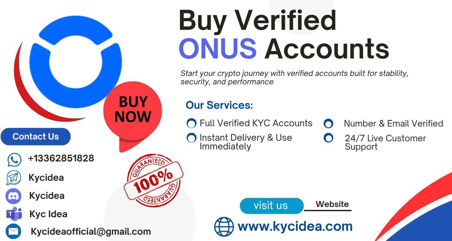 Buy Verified ONUS Accounts