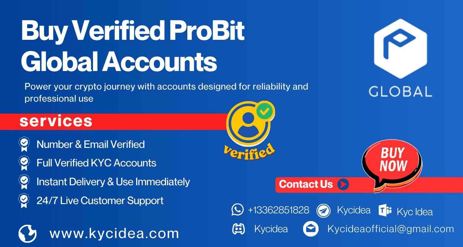 Buy Verified ProBit Global Accounts