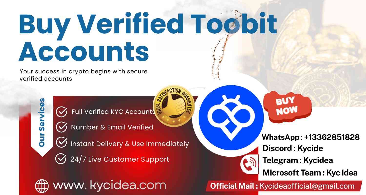 Buy Verified Toobit Accounts