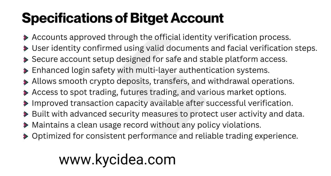 Buy Verified Bitget Accounts