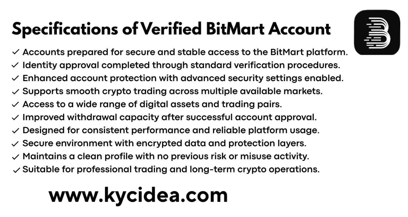 Buy Verified BitMart Accounts