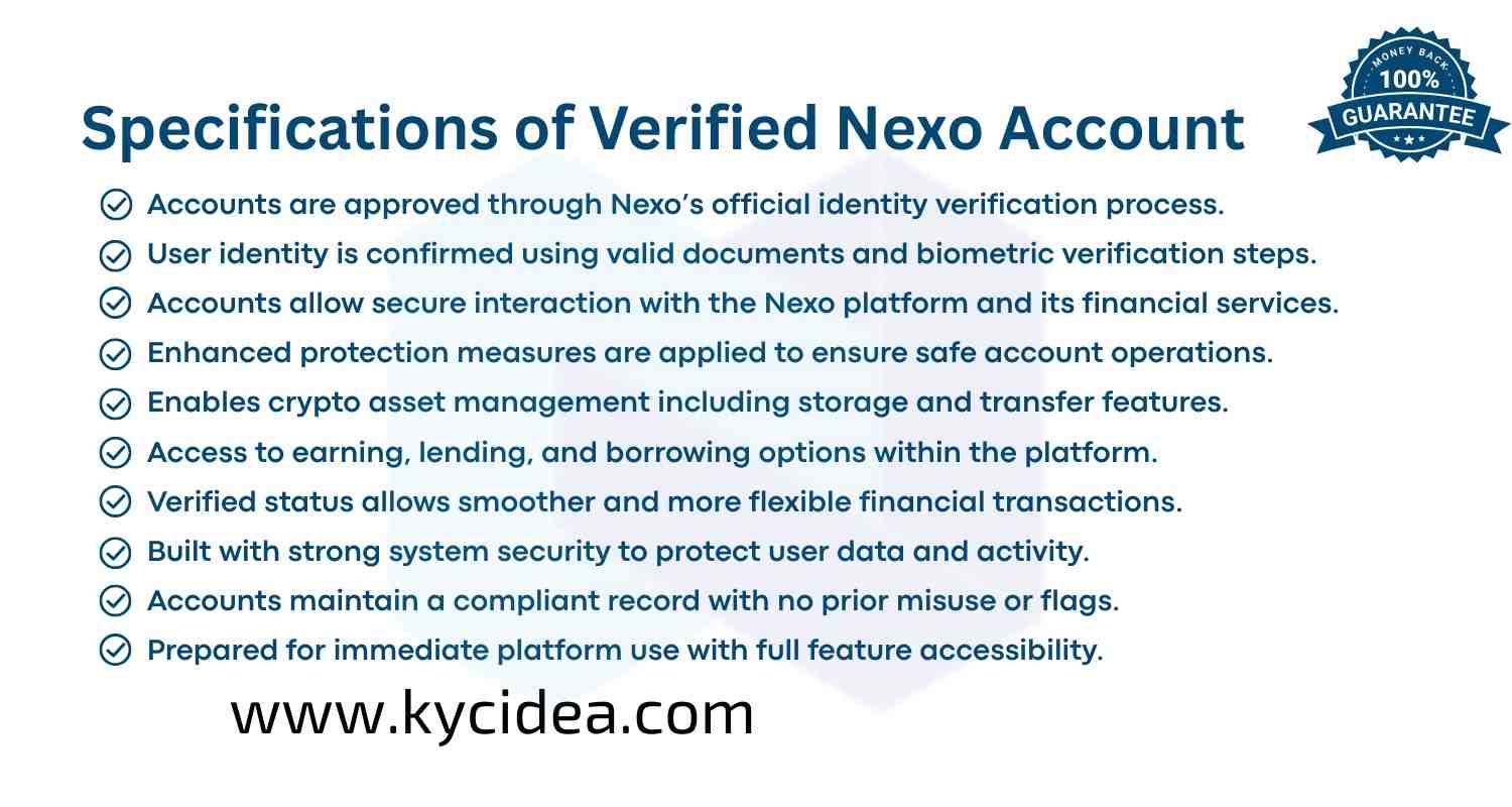Buy Verified Nexo Accounts