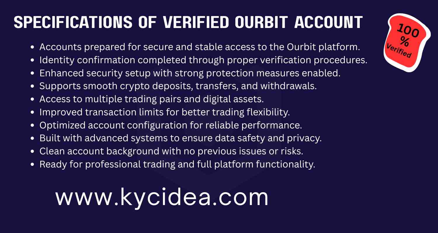 Buy Verified Ourbit Accounts