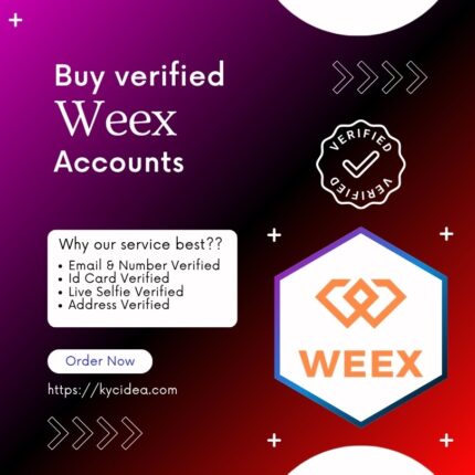 Buy Verified Weex Accounts