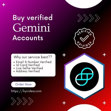 Buy verified Gemini Accounts