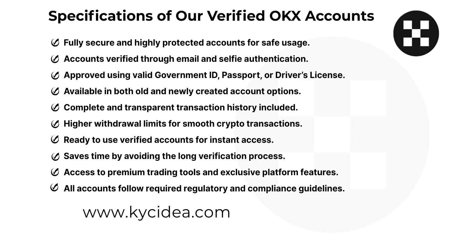 Buy Verified OKX Accounts