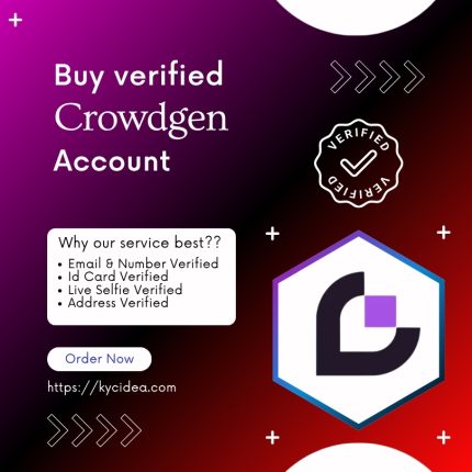 Buy Verified Crowdgen Account