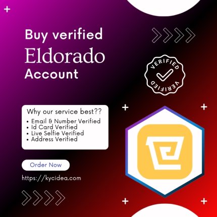Buy Verified Eldorado Account